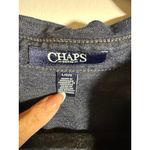 CHAPS  Denim Tunic Dress Women's Long Sleeve Western Shirt Dress‎ Large Boho Photo 1