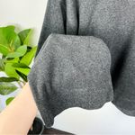 Nike  Yoga Dri Fit Terry Cloth Wide Sleeve Sweatshirt Size S in Charcoal Photo 8