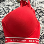 U.S. Polo Assn. Bold Red Bra Photo 0