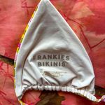 frankie's bikinis frankie’s bikinis floral print multicolor flower triangl bikini top Photo 5