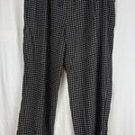 Hunt Club  Black and White Checkered women’s Pants Photo 0