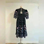 Anthropologie  Dasha Smocked Midi Dress Size XS NWOT $180 Photo 2