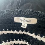 Madewell  Poplin Crocheted Knit Midi Dress Photo 3