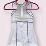 Lululemon Pedal Pace Women's Tank Top White/Silver Fox size 4 EUC Photo 7