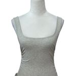 4th Reckless Camisole Top Ruched Side Stretchy Gray Heathered Women's XS NWOT Photo 2