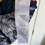 Armani Exchange  White, Purple, and Navy Button Up Blouse Size S Photo 3