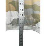 Aerie  Women's Camo Hoodie Size Large Side Slits White Green Sweater Lightweight Photo 6