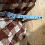 Free People NWT  Via Midi Dress Brown Combo Everly Size X Large NWT Photo 4