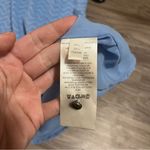 Anthropologie Maeve by  Baby Blue Charley Halter Blouse; Large Photo 6