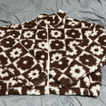 PacSun  Brown and Cream Teddy Jacket Photo 0
