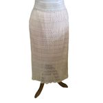 Channa Champagne Lace Fully Lined Pleated Midi/Maxi Skirt NWOT Pink Size undefined Photo 11