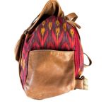 The Sak Backpack Womens Large Boho Woven Southwest Faux Leather Bag Western Photo 6