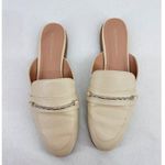 BCBGeneration chic Classic nude Mule Flat with silver detailing size 9.5 Photo 1