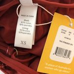 ANDIE  Swim Straddie One Piece Swimsuit Open Back Removable Cups Sienna XS Photo 3