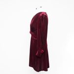 Vince Camuto  -  Velvet Knot-Front Long Sleeve Dress Photo 3