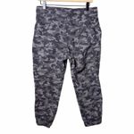 Lululemon Ready To Rulu Jaquard Camo Lunar Black/Grey Cropped Jogger Womens 10 Photo 1