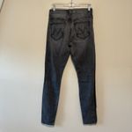 Mother High Waisted Looker Jeans in Miss Moody Two Shoes Racer Size 28 Gray Photo 4