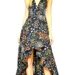 Alice + Olivia  Floral High-Low Prom Dress Photo 0