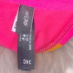 Aerie  Blakey Hot Pink & Orange Polka Dot Bikini Photo 6