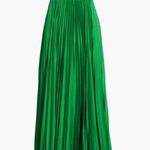 Monique Lhuillier ML  Hammered Satin Charmeuse Pleated Gown Photo 0
