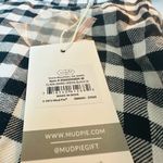 Mud Pie  Black and White Gingham Mini Dress Photo 2