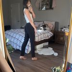 Max Mara  black crepe straight leg work pants Photo 2