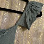 Young Fabulous and Broke Young, Fabulous & Broke Olive Green Smocked Faux Wrap Maxi Dress Small Photo 4