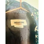 Zadig & Voltaire Viking Jac Glam Navy Jacquard Blazer Size 42 Photo 9