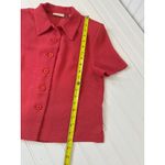 Amanda Smith Petite Red Sleeveless Midi Dress & Short Sleeve Cardigan Set Sze 8 Photo 9