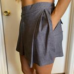 Lululemon  City Skort Gray Zip Pockets Pleated Shorts - Sz 6 🧡🎀 Photo 1