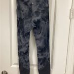 Lululemon  Athletica Black Tie-Dye Scalloped Leggings Photo 2