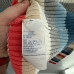 Tommy Hilfiger  Jeans XL Made in Japan 100% Cotton Ribbed Stripe V-Neck Sweater Photo 3