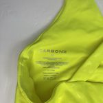 Carbon 38  Action Bra 2.0 In  Neon Yellow Leopard Takara Shine Women’s Size M Photo 4