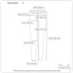 Alexia Maria Silk Faille Cigarette Pants Magenta Berry Pink High Waist Sz 6 NWT Photo 9