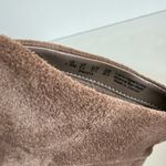 Dr. Scholls Dr. Scholl’s Dakota Taupe Brown Suede Ankle Booties with Wedge Heel Lace-Up Photo 9