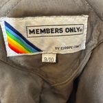 Members Only  Vintage 80s Belted Parka Puffer Coat Women 9/10 Olive Green Photo 8