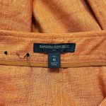 Banana Republic  Orange Linen Skirt Photo 5