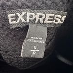 EXPRESS  black pencil skirt mesh bottom business office work size Small Photo 8