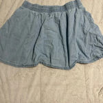 Fabletics  Skirt Size XL Chambray Stetchy Photo 1