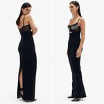 Rachel Gilbert Stephanie Hartley Embellished Corset Gown Black Size 10 US Photo 4