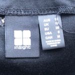 💜Insight Size 6 Black Faux Suede Mini Skirt Zipp Photo 4