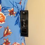 MSK Orange and Blue Halter Sundress Resort Wear Size undefined Photo 4