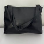 The Sak Crossbody Shoulder Black Leather Zipper Top and Back Zipper Pocket Photo 2