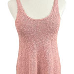 American Eagle Bubblegum Pink Crisscross Back Knit Tank XS Photo 0