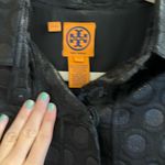 Tory Burch Black Textured Jacket Photo 2