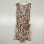 Mystree  Womens Rayon Surplice Knobby Shorts‎ Romper Size Large Photo 2