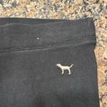 PINK - Victoria's Secret  Black Iconic Leggings Size Small GUC #4174 Photo 4