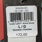 Mountain Hardwear NWT  Women L Crater Lake Active Hoody Long Sleeve Green UPF 50 Photo 3