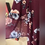 LC Lauren Conrad Lauren Conrad burgundy midi dress Photo 4