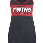Campus Lifestyle NWT Minnesota Twins Women's Racerback Tank Top Size Medium Multicolor Sleeveless Photo 0